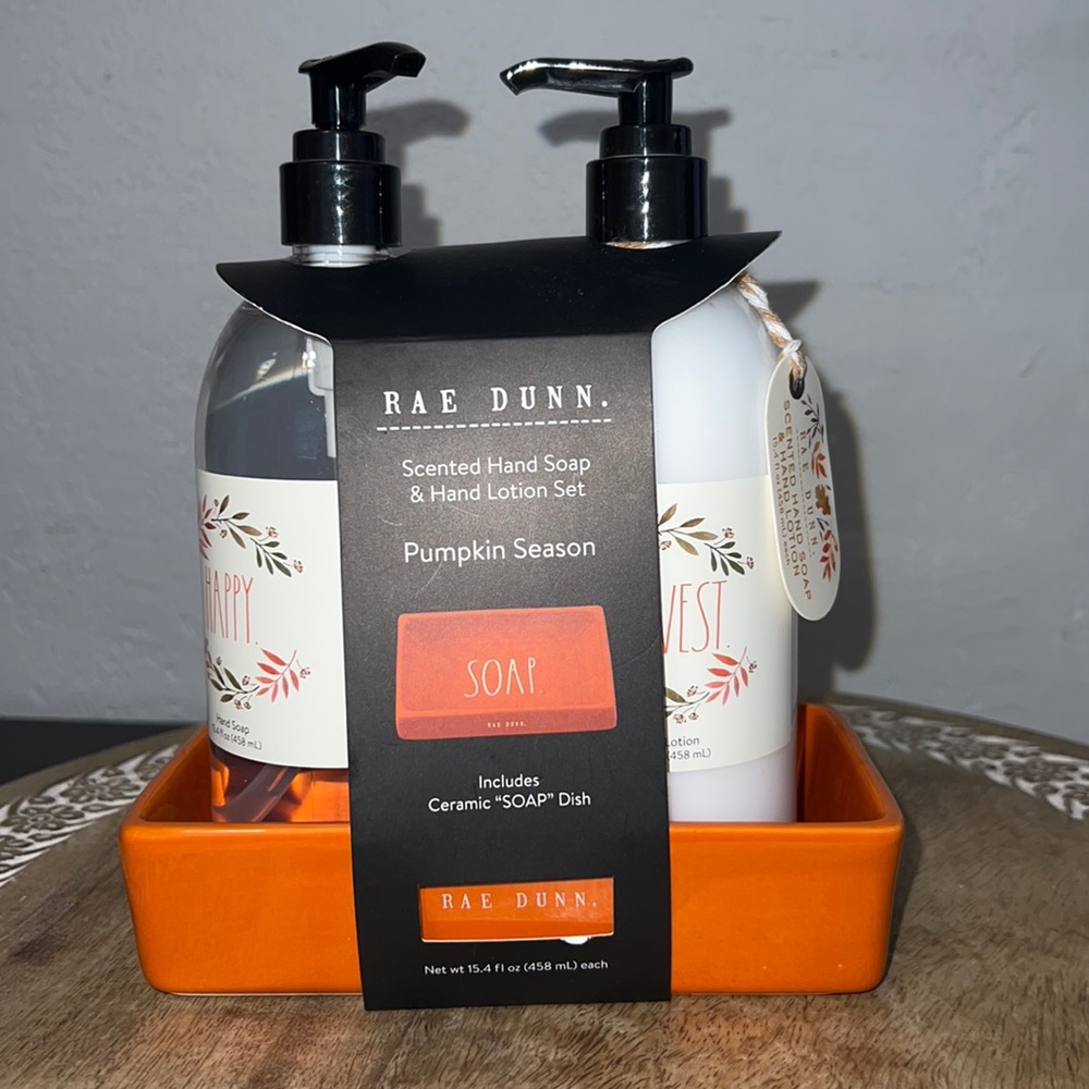 Rae Dunn Hand Soap and Lotion Sst